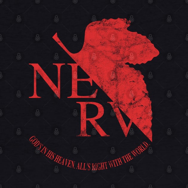 Neon Genesis Evangelion -  Vintage Nerv by OniSide